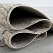 Furniture of America Camden Spaced Dyed Fabric 5'x7' Area Rug in Beige
