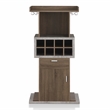 Furniture of America Orville Modern Wood Multi-Storage Buffet in Chestnut Brown