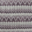 Furniture of America Allene Fabric Large Throw Pillow in Purple (Set of 2)