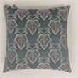Furniture of America Cedaur Fabric Square Throw Pillow in Multi-Color (Set of 2)