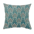 Furniture of America Cedaur Fabric Square Throw Pillow in Multi-Color (Set of 2)