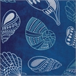 Furniture of America Paloma Fabric 20-Inch Throw Pillow in Blue (Set of 2)