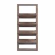 Furniture of America Rubus Wood 5-Shelf 71-Inch Etagere Bookcase in Walnut