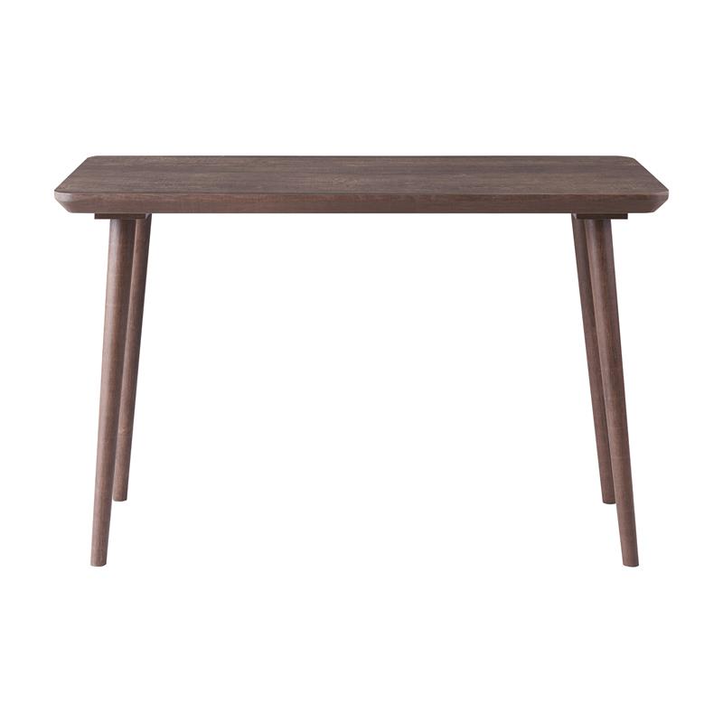 Furniture of America Asa Mid-century Wood Writing Desk in Walnut Oak