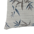 Furniture of America Davenport Fabric Large Throw Pillow in Blue (Set of 2)