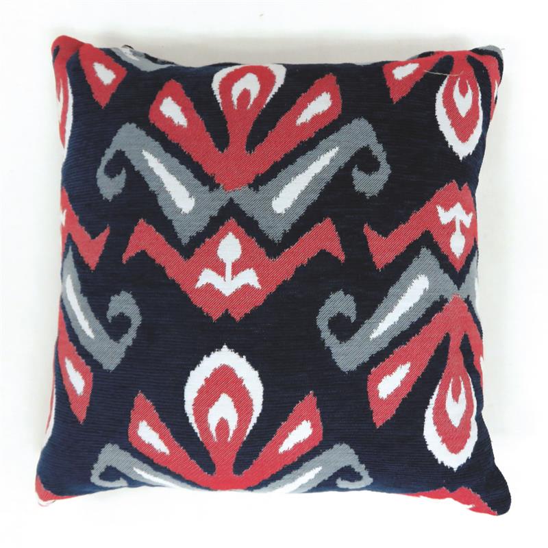 Furniture of America Fenin Fabric 18-Inch Throw Pillow in Multi-Color (Set of 2)