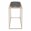 Furniture of America Abair Contemporary Metal Console Table in Black