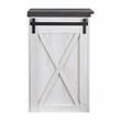 Furniture of America Palvery Transitional Wood Expandable Home Bar in White Oak