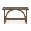 Furniture of America Linx Rustic Wood Rectangle Console Table in Reclaimed Oak