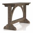 Furniture of America Linx Rustic Wood Rectangle Console Table in Reclaimed Oak