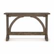 Furniture of America Linx Rustic Wood Rectangle Console Table in Reclaimed Oak