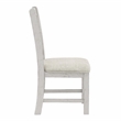 Furniture of America Muschamp Wood Dining Chair in Antique White (Set of 2)