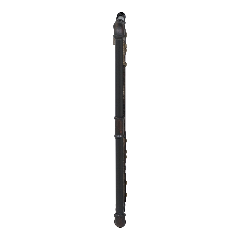 Furniture of America Karin Metal Wall Mirror with LED Light in Dark Brown