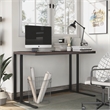 Furniture of America Nillaine Wood Writing Desk with USB in Black