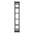 Furniture of America Toggin Industrial Metal 33-Inch Bookcase in Antique Gray