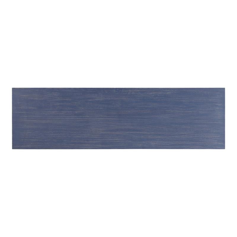 Furniture of America Sabana Wood 4-Piece Counter Height Dining Set in Blue