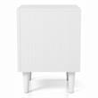 Furniture of America Hetter Transitional Wood 2-Drawer Nightstand in White
