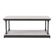 Furniture of America Drewden Wood 1-Shelf Coffee Table in White