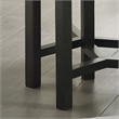 Furniture of America Elgan Wood 2-Piece Nesting Tables in Brushed Brown Gray