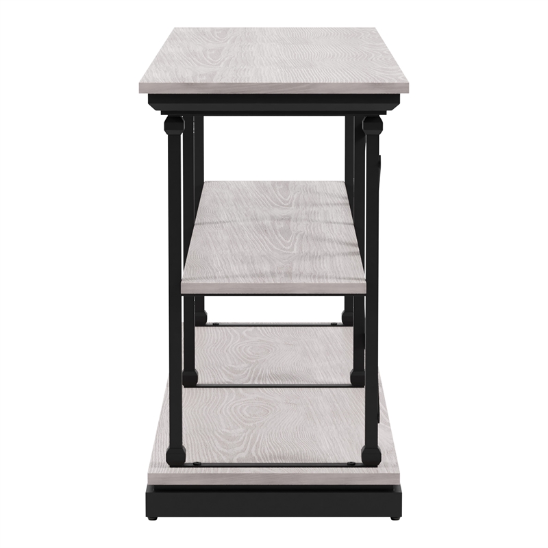 Furniture of America Drewden Wood 3-Piece Coffee Table Set in Antique White