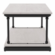 Furniture of America Drewden Wood 3-Piece Coffee Table Set in Antique White