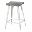 Furniture of America Melba Wood 3-Piece Counter Height Table Set in Gray