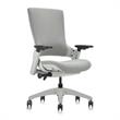 Furniture of America Tilah Modern Metal 2-Piece Desk and Chair Set in White