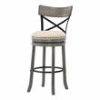 Furniture of America Shae Wood Swivel 29