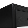 FOA Laren 3-Piece Black Wood Bedroom Set - Queen + Nightstand + Chest