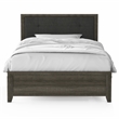 FOA Livorn 4-Piece Gray Wood Bedroom Set - Full + Nightstand + Dresser + Mirror