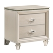 FOA Devado 3-Piece White Wood Bedroom Set - Twin + Nightstand + Trundle