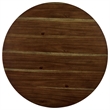Furniture of America Comiga Wood 3-Piece Round Dining Table Set in Walnut
