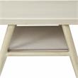 Furniture of America Morah Aluminum 3-Piece Dining Table Set in Natural Tone