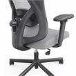 Furniture of America Domie Metal and Mesh Adjustable Office Chair in Gray