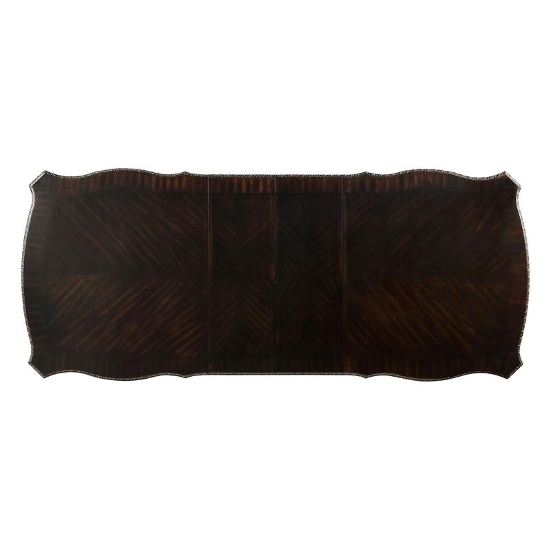 Furniture of America Lido Traditional Wood Expandable Dining Table in Walnut