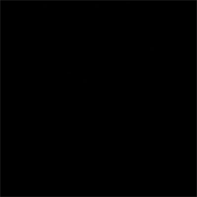 Furniture of America Edi Glam Rectangle Glass Top Dining Table in Black