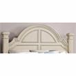 Furniture of America Charo Traditional Wood Queen Panel Bed in White