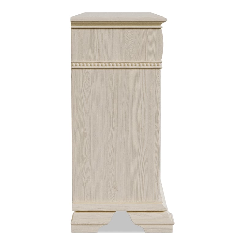 Furniture of America Charo Traditional Wood 9-Drawer Dresser in Antique White