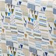 Furniture of America Eland Contemporary Fabric Upholstered Chair in Multi-Color