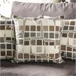 Furniture of America Horst Contemporary Fabric L-Shaped Sectional in Light Gray