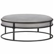 Furniture of America Olive Gray Velvet Fabric 39