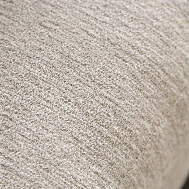 Furniture of America Herst Transitional Chenille Upholstered Loveseat in Beige