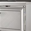 Furniture of America Anaiya Wood 2-Piece Dresser and Mirror Set in White