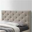 Furniture of America Bethn Transitional Fabric Storage Twin Bed in Beige