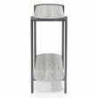 Furniture of America Mordicai Metal 3-Piece Coffee Table Set in Light Gray