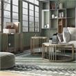 Furniture of America Kual Contemporary Metal 3-Piece Coffee Table Set in Brass