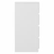 Furniture of America Lita Contemporary Wood 5-Drawer Vanity Chest in White