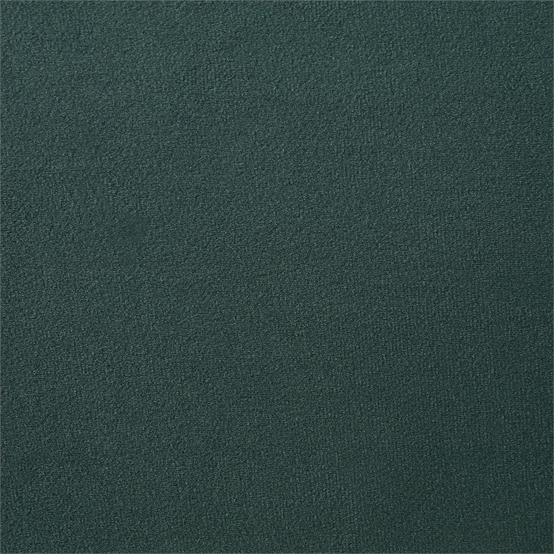 Furniture of America Landhill Glam Fabric Upholstered Full Bed in Dark Green