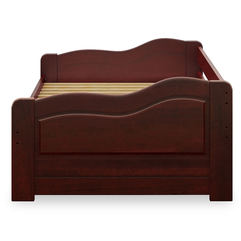 Furniture of America Bateman Wood Daybed with Care Kit in Cherry