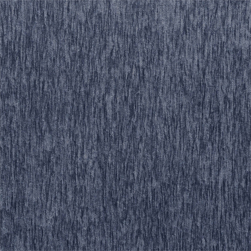 Furniture of America Elm Chenille Upholstered Blue Sofa and Care Kit
